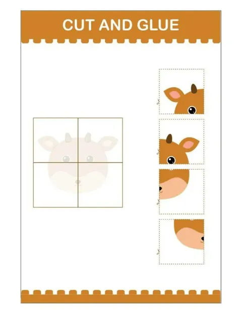 Cut and Glue worksheet — Cut & Glue